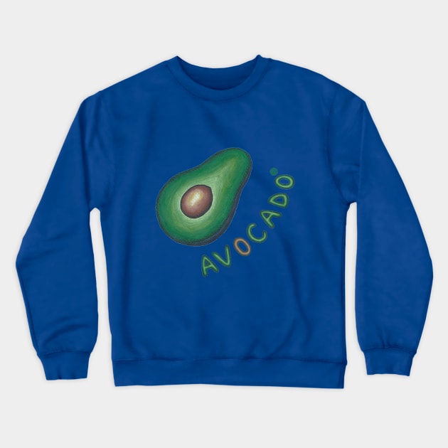 Avocado Crewneck Sweatshirt by P8_Design
